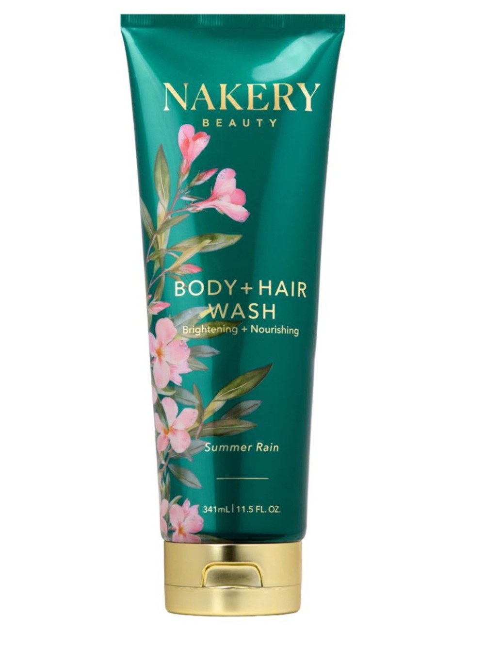 Nakery Beauty Summer Rain Comfort Body + Hair Wash 11.5